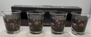 Duck Dynasty Schnapsgläser 4er Set Phil Willie Jase Si Robertson - Bild 1 von 10