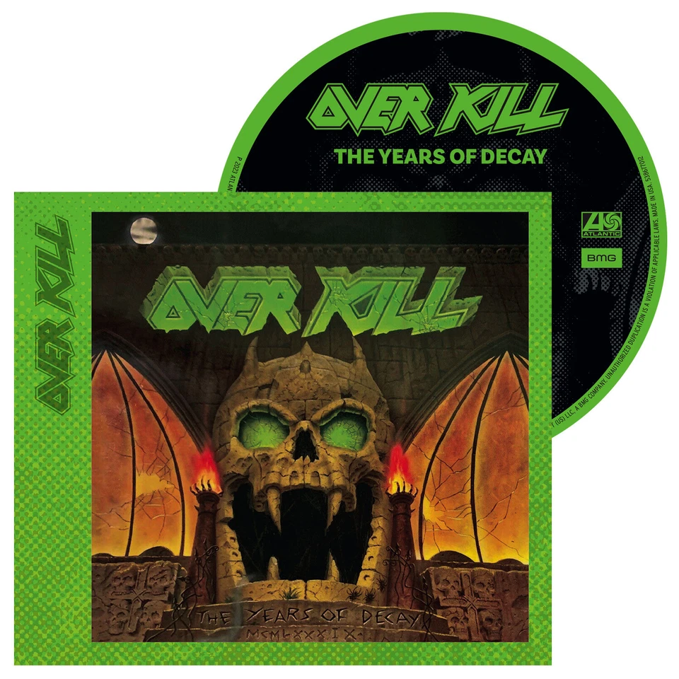 Overkill 'The Years of Decay' CD Digipack - NEU & VERSIEGELT - Bild 1 von 1