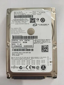 MHZ2080BH G2, PN: CA07018-B30200DL, Fujitsu 80Gb 2.5" HDD - Imagen 1 de 2