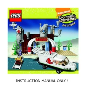 (Instructions) for LEGO Set 3832 The Emergency Room - INSTRUCTION MANUAL ONLY - Picture 1 of 1