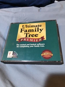 Vintage 1998 Family Tree Maker Premiere 4-CD Set. Version for Windows 95 & 3.1 - Picture 1 of 12