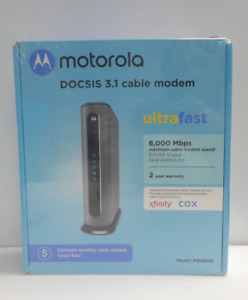 Motorola MB8600 DOCSIS 3.1 Cable Modem New