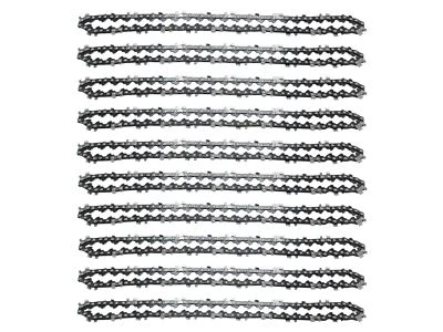 SECURA 10x Sägeketten VM 3/8" 55TG 1,3mm 40cm passend für Motorsäge Kettensäge