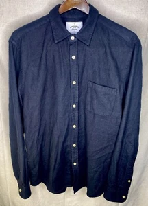 Camisa Franela Portuguesa Para Hombre 2XL Azul Conocimiento Pesado Pionero Estilo Portugal - Imagen 1 de 9