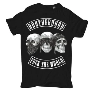 Übergrößen T-Shirt PATCH Criminal Club 3XL bis 8XL Club crime Totenkopf Gang - Bild 1 von 5