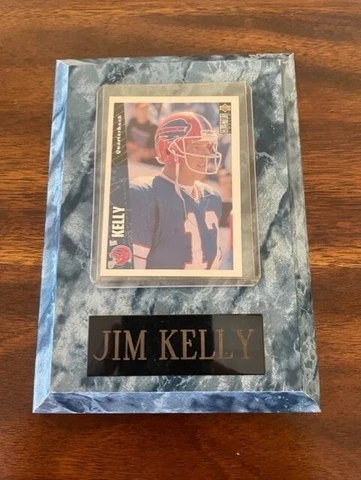 JIM KELLY BUFFALO BILLS FOOTBALL NFL PLAQUE Cover