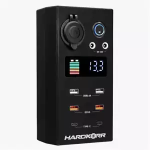 HardKorr 12V DC Mini Power Distribution Box with 11 Outputs - HKPDCBOXSM - Picture 1 of 4
