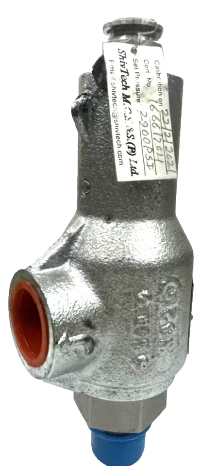 MERCER Safety Relief Valve 91-12D61P56E1 3/4 NPTM X 1" NPTF 3045 SCFM 1500 PSI - Image 1 of 4