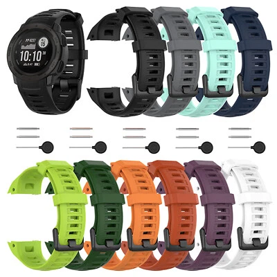Für Garmin Instinct/Instinct Tide/Tactical Silicone Armband Reparaturteil 22mm - Bild 1 von 4