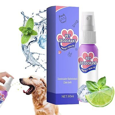 Pet Oral Teeth Cleaning Spray For Dogs & Cats Bad Breath Tooth Plaque Cleaner • 10.38€