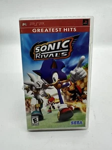 Sonic Rivals PSP MANUAL & CASE ONLY - - Picture 1 of 4