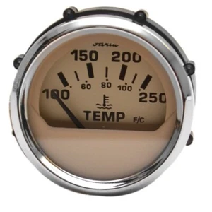 Faria Boat Temperature Gauge GP9474A | Euro Series 2 Inch - Picture 1 of 2