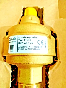 1PC-Danfoss 034G1708 Electric Expansion Valve ETS 50 7/8in x 7/8in - New - Picture 1 of 6