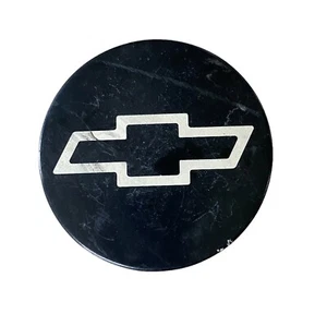 OEM Chevy Wheel Center Cap 9595010 – Black Bowtie Logo – GM Single - Foto 1 di 3