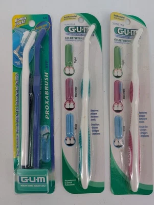 Lote de 4 Gomas Proxabrush Mango a Presión y Snap-ons Nuevos en Paquete Antiguo Stock Foto 1 de 2