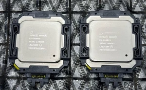 Matched Pair - Intel Xeon E5-2690 v4 2.6GHz 14-Core 135W LGA2011-3 CPU SR2N2 - Picture 1 of 1