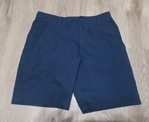 Under Armour youth golf shorts navy size youth large Chino Uniform Preppy - Picture 1 of 3