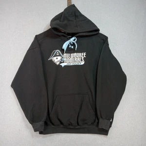 Distressed Milwaukee Admirals XL Schnür-Hoodie Retro Hockey Team-Stil NHL AAA - Bild 1 von 13