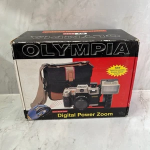 Cámara fotográfica Olympia OY5050 dorada 35 mm con unidad de flash y estuche de transporte - Imagen 1 de 18