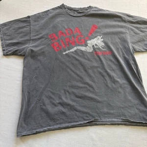 Camiseta para hombre HBO The Sopranos "¡Bada Bing!" gris envejecido gráfico L - Imagen 1 de 7