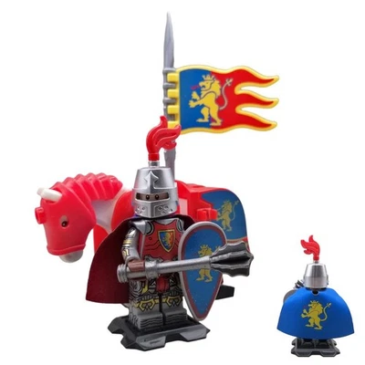 Löwenritter der schweren Reiterei veredelte LEGO® Figur von Custom Brick Design - Bild 1 von 4