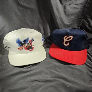 Vintage Chicago White Sox v Cubs Snapback Hat Miller Lite 1997Vintage Snapback - Picture 1 of 11