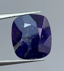 9,05ct Lapis Step Coushion Schnitt aus Afghanistan - Bild 1 von 11