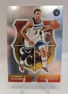 2024-25 Panini Select - Select Certified Anthony Edwards #11 - Picture 1 of 2