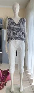 tolle weiße Jeans "Betsy Slim" mit Stretch +Fransen + 7/8 v. S.Oliver Gr. 40 - Bild 1 von 15