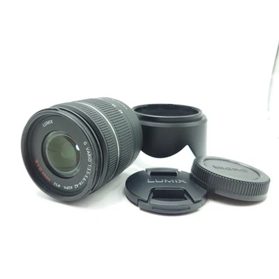 [Exc-] Panasonic Lumix G Vario 14-42 mm f/3,5-5,6 Mega O.I.S (negro) de Japón Foto 1 de 4