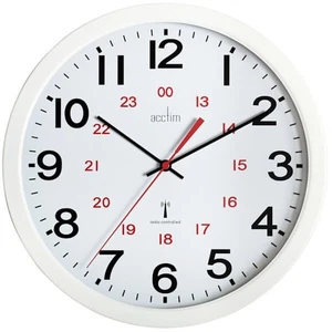 Acctim Controller White Clock - Picture 1 of 1