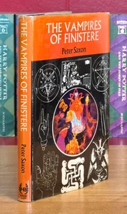 The Vampires of Finistere Peter Saxon, 1970 UK 1st Ed HCDJ 1st Printing FINE/GD+ - Picture 1 of 7