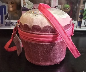 Claire’s Cupcake Purse Glitter Candy Confetti Crossbody Bag NWT - Picture 1 of 3