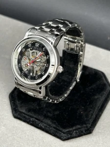 EDELSTAHL Russische OPNOH ORION Skelett Herren Armbanduhr Münze Läuft NEUZUSTAND! - Bild 1 von 12