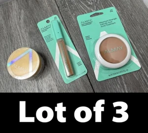 Lot of 3 Almay Products: Concealer, Pressed Powder, Hi-Lite/Illuminateur - Picture 1 of 13
