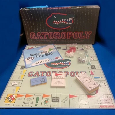 Gatoropoly Board Game University of Florida Gators UF Complete Game College - Image 1 of 4