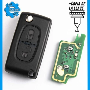 LLAVE 6490EF 649075 434MHz SE ADAPTA A PEUGEOT 207 307 308 + COPIA DE LA LLAVE - Bild 1 von 11