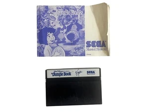 Disney's The Jungle Book - Sega Master System Cart & Manual Only - Picture 1 of 3