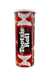 Tootsie Roll 5.7oz Bank w Midgees Candy Brand New Factory Sealed - Picture 1 of 8