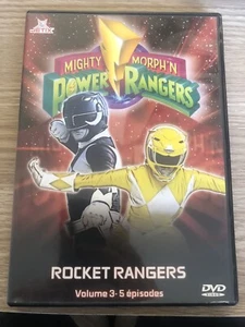 MIGHTY MORPHIN POWER RANGERS ROCKET RANGERS VOLUME 3 - 5 ÉPISODES DVD FRANÇAIS - Bild 1 von 3
