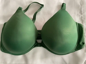 Victoria’s Secret PINK 38DD Push Up wear everywhere bra Front closure green - Picture 1 of 5