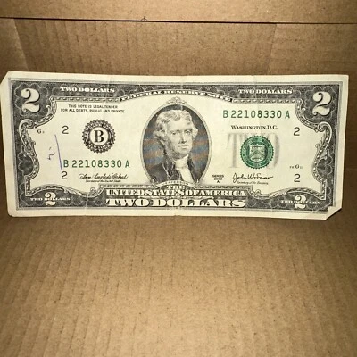 2 Dollar Bill 2003 A - Image 1 of 4