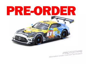 (Pre-order) Tarmac Works 1/64 Mercedes-AMG GT3 Nürburgring 24h 2020 Diecast Car - Picture 1 of 6