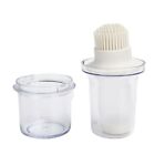 Silicone Barbecue Oil Bottle With Brush And Cover Dustproof Sauce Brush Bakin FS