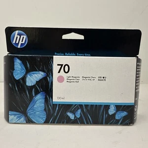 Genuine HP 70 Light Magenta Ink 130ml DesignJet L3S81B E1L21B Q6675A -Retail Box - Picture 1 of 2
