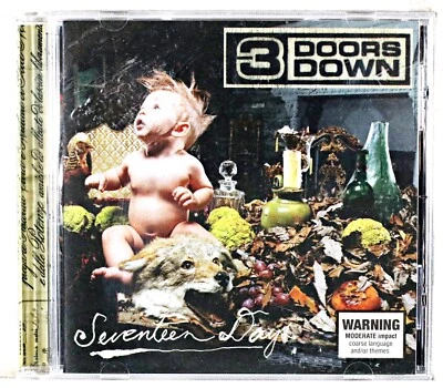 3 Doors Down - Seventeen Days [Australia Bonus Tra... (CD 2005) - Image 1 of 3