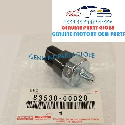 GENUINE OEM TOYOTA TACOMA 4RUNNER SIENNA TUNDRA OIL PRESSURE SWITCH 83530-60020 - Image 1 of 3