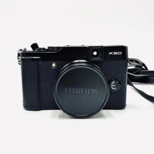 Fujifilm Fuji X Series X20 12.0MP Digital Camera Black Used From Japan - Picture 1 of 12