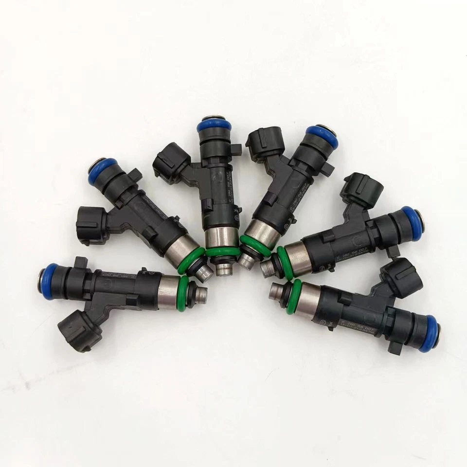 6pcs OEM 0280158007 Fuel Injectors Fits Pathfinder Xterra 4.0L V6 2005-2019 Foto 1 de 4