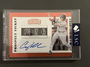 Adley Rutschman 2019 Panini Contenders Draft Picks Prospect Ticket Auto #92/99 - Imagen 1 de 2